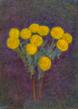Желтые цветы на темном. 2006. 90х65 *