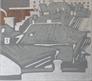"Золотая Москва". Линогравюра. 1975. 29х33